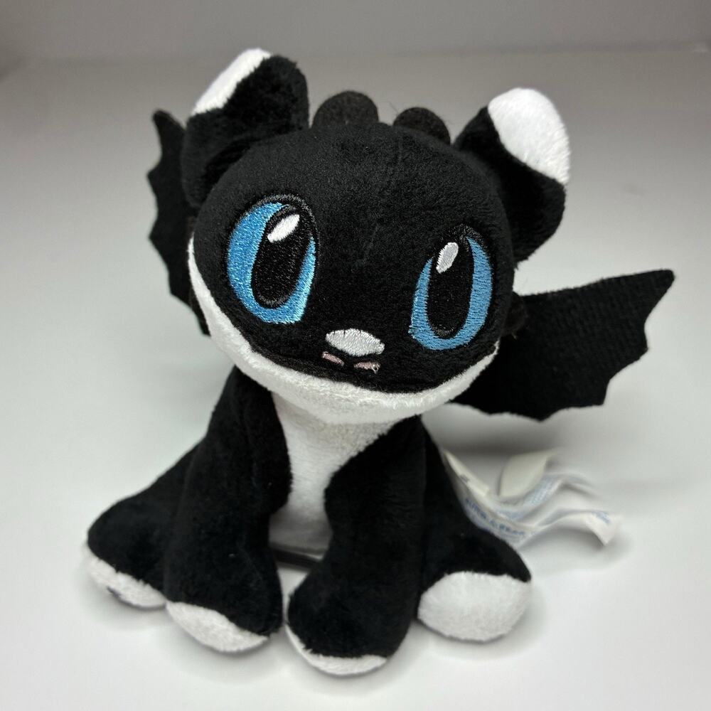 Build a Bear Night Light Dart Plush Wristlet Mini Dragon HTTYD Hidden World